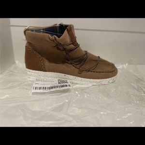 Faux Hey Dude Women’s (7) Eloise Suede Nut